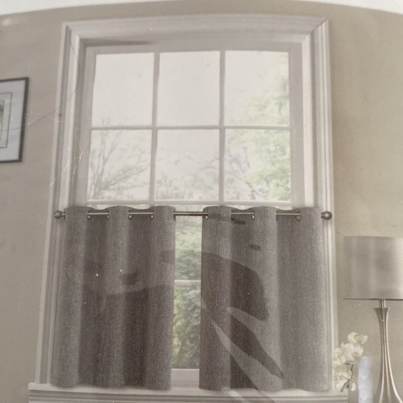 COPY - Quinn 1 pair gray curtains - Picture 3 of 3